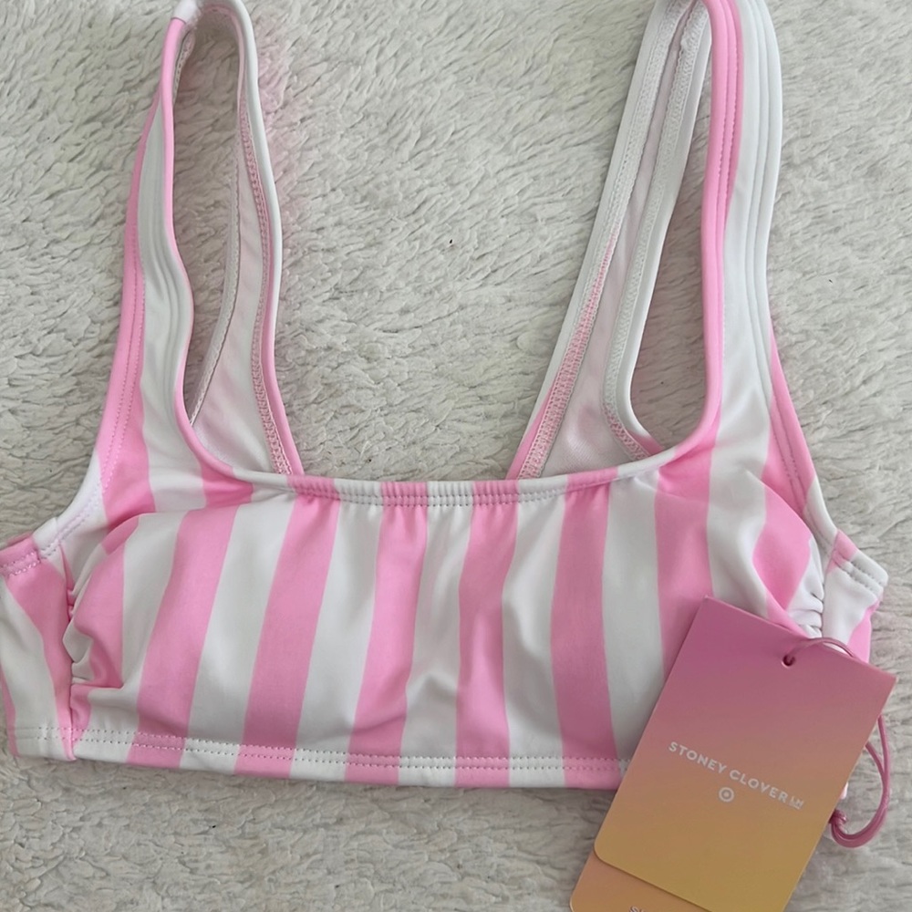 *BNWTS* stoney clover lane x target striped bikini top